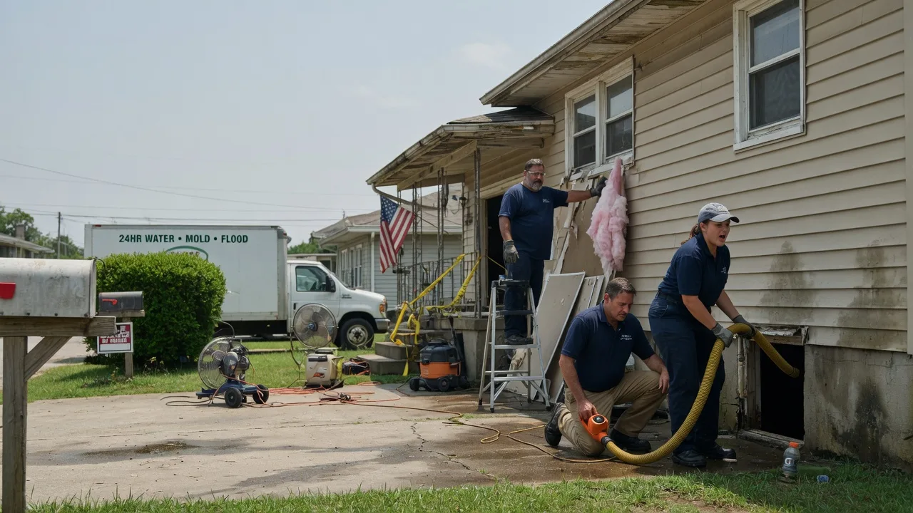 Water Damage Repair in Wilson, OK near me